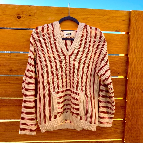 Nation LTD Baja hoodie style sweater - Picture 1 of 3